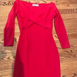 Chiara Boni red dress, NWOT, 6/42